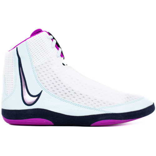Wrestling Shoes Nike Inflict 4 WHITE/HYPER VIOLET-GLACIER BLUE